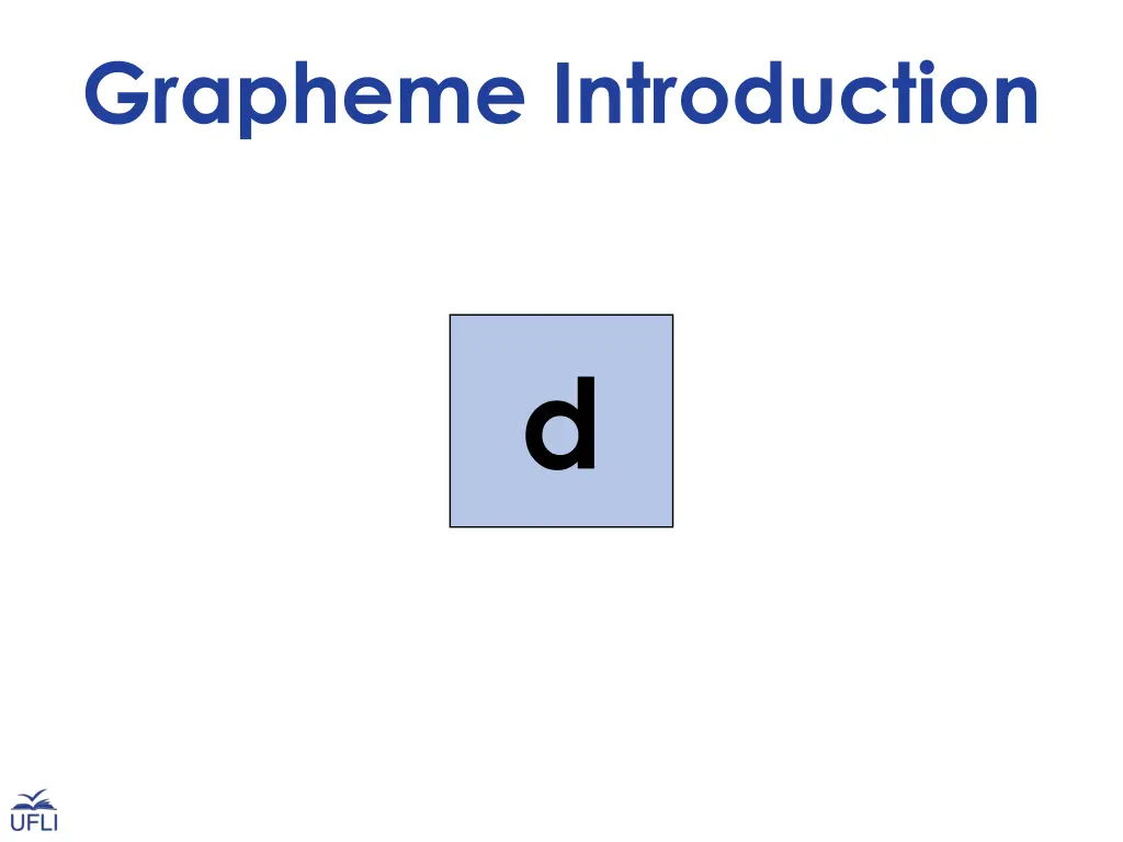 grapheme introduction