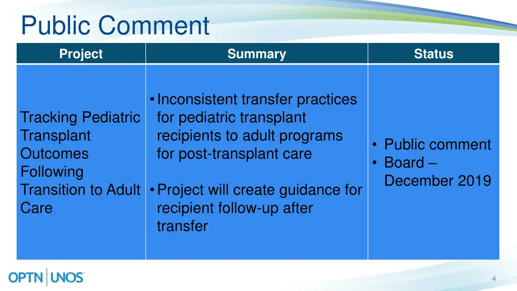 public comment