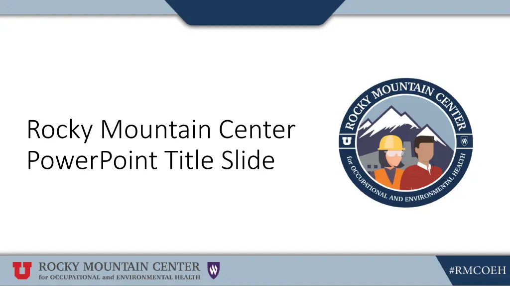rocky mountain center powerpoint title slide