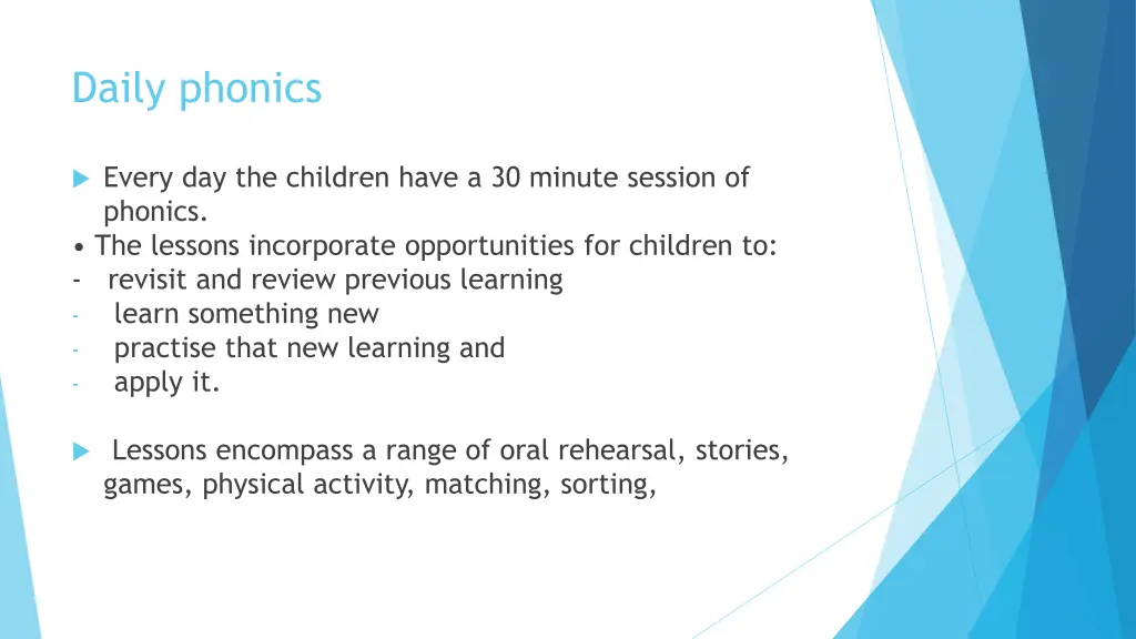 daily phonics