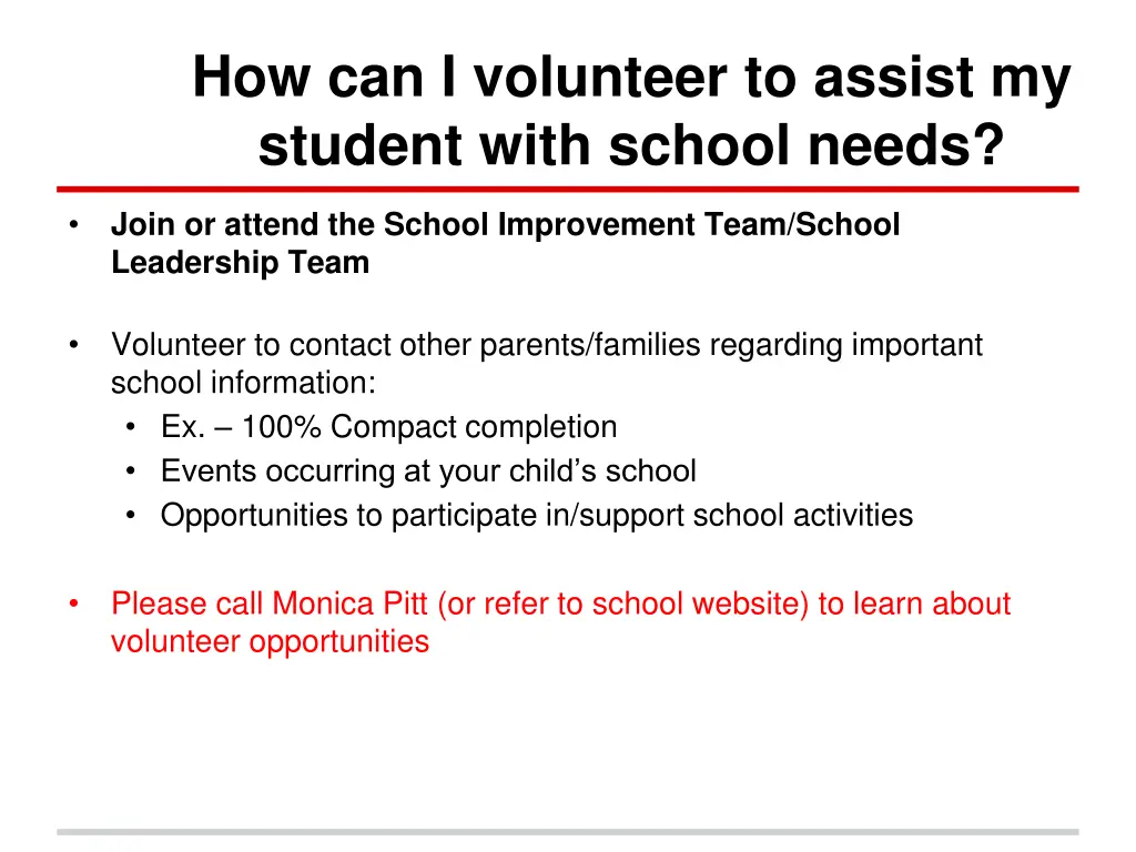 how can i volunteer to assist my student with