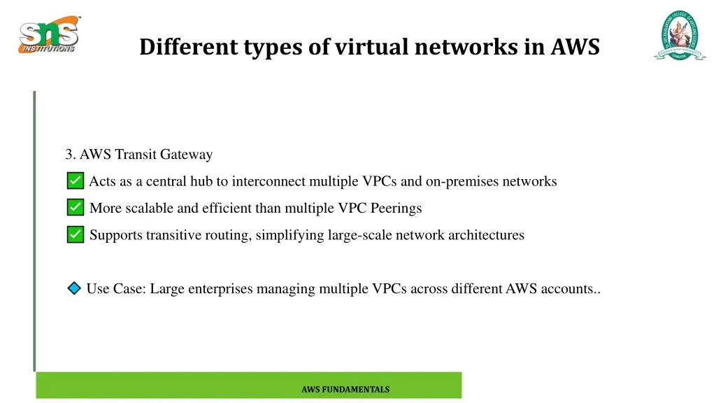 different types of virtual networks in aws 3