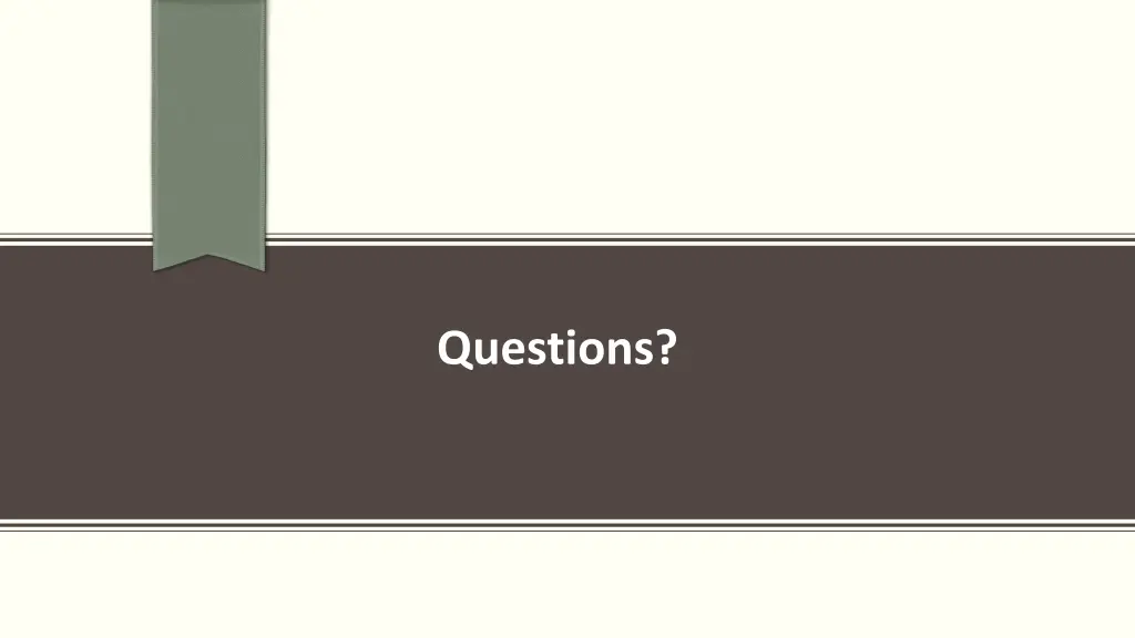 questions