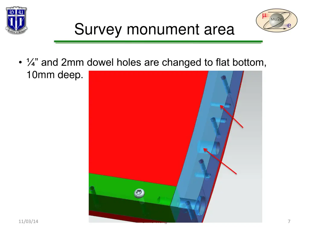 survey monument area