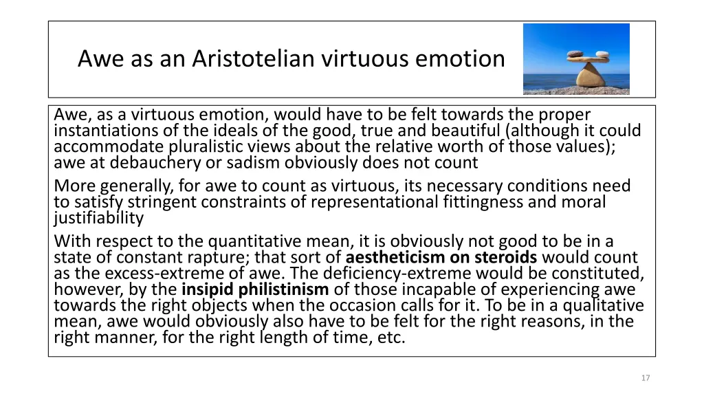 awe as an aristotelian virtuous emotion