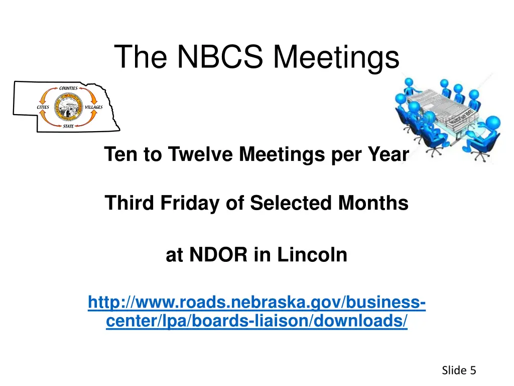 the nbcs meetings