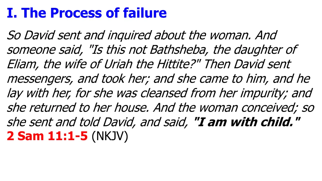 i the process of failure 1