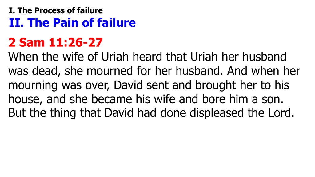 i the process of failure 2