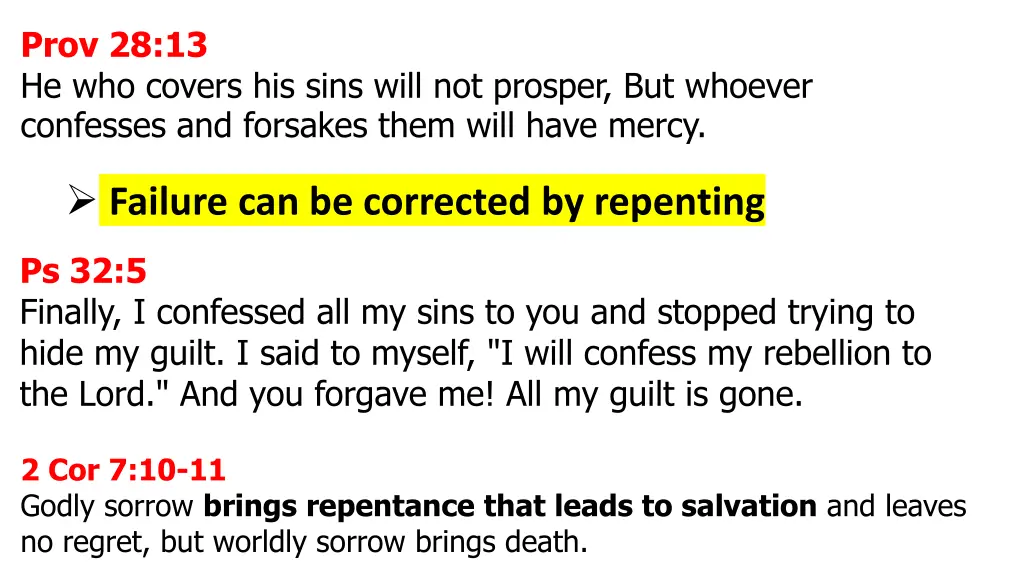 prov 28 13 he who covers his sins will