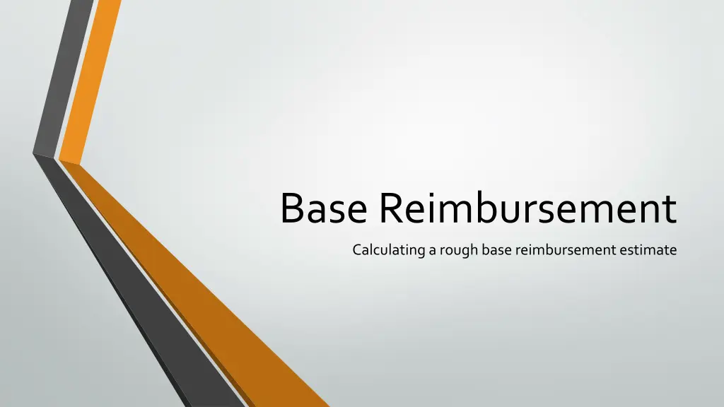 base reimbursement
