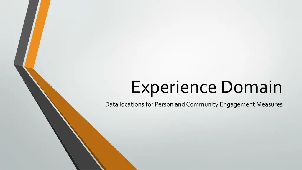 experience domain