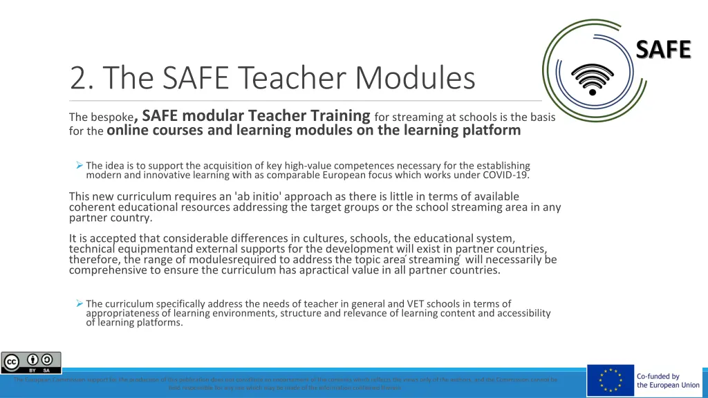 2 the safe teacher modules