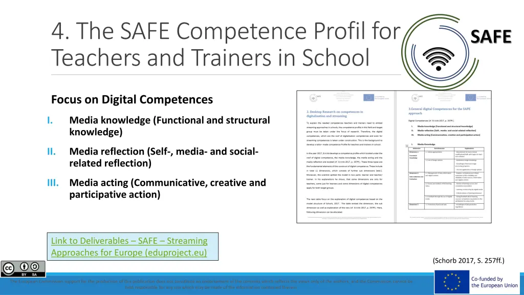 4 the safe competence profil for teachers
