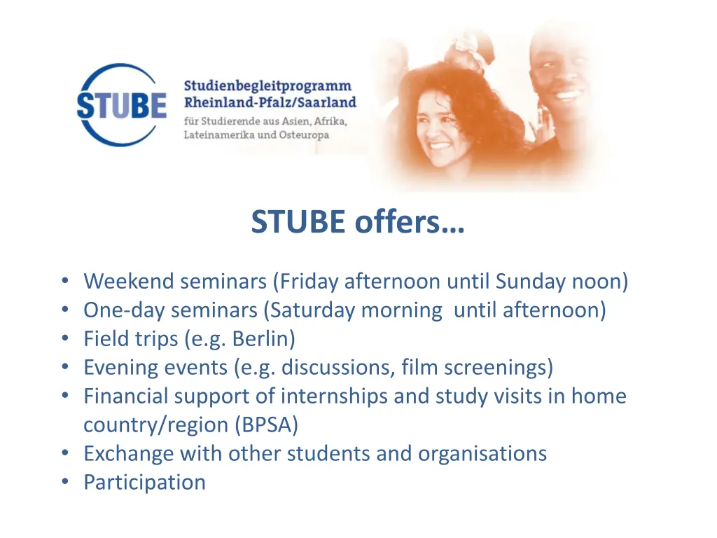 stube offers