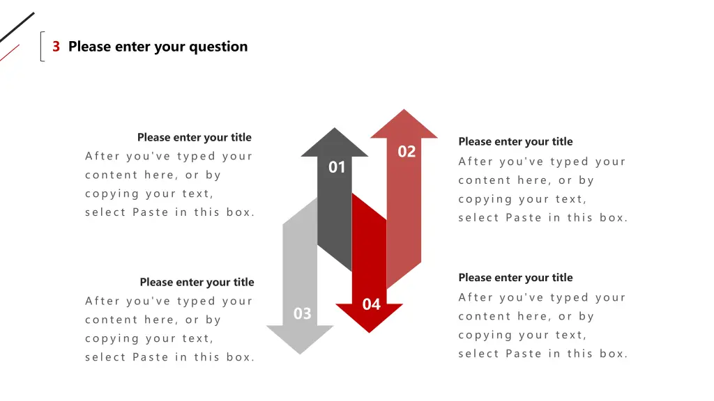 3 please enter your question 4