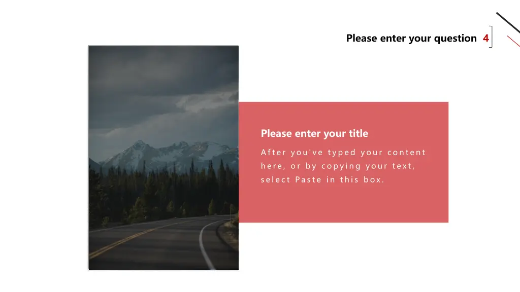 please enter your question 4