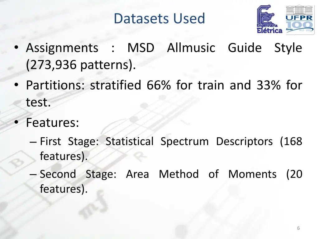 datasets used