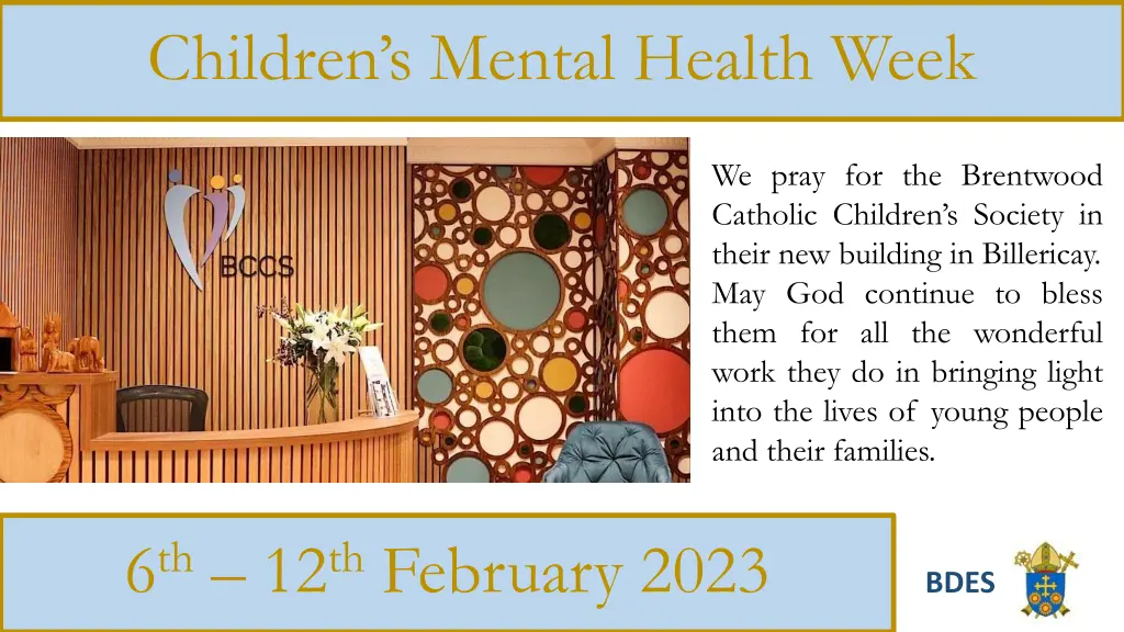 children s mental health week