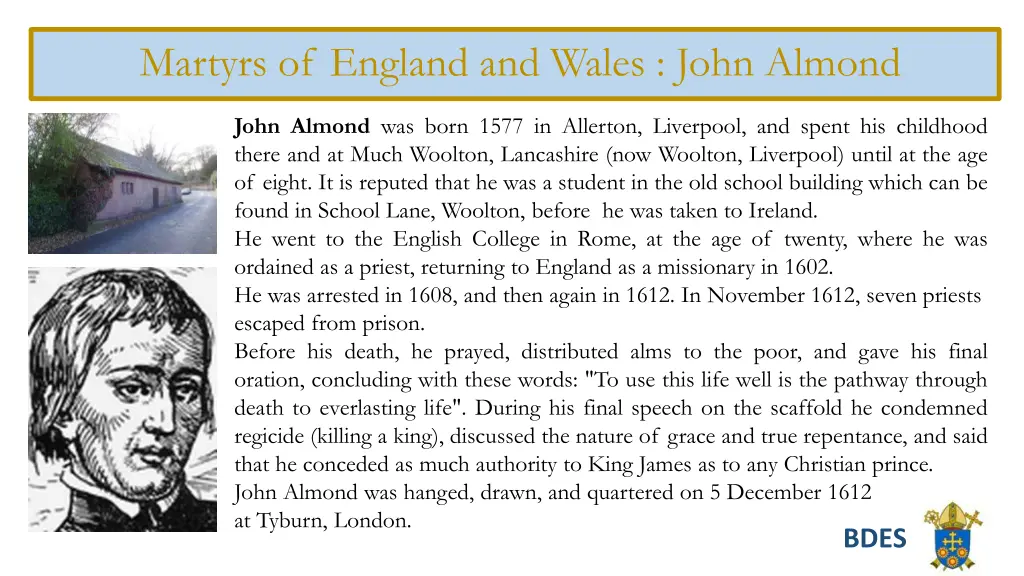martyrs of england and wales john almond