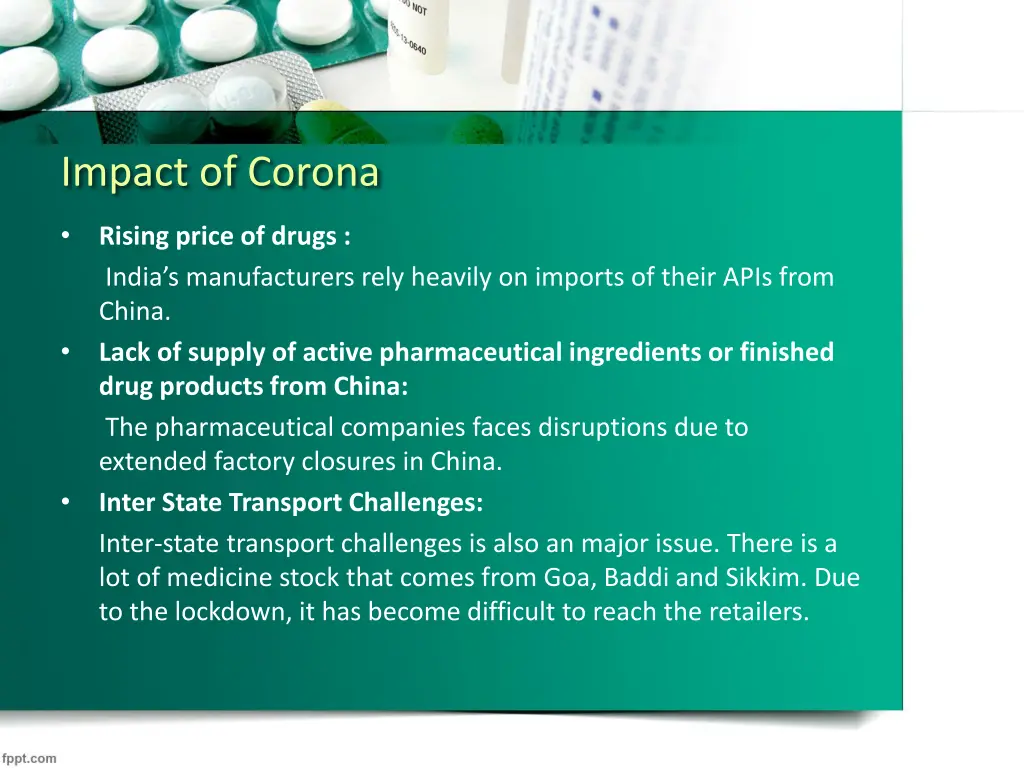 impact of corona