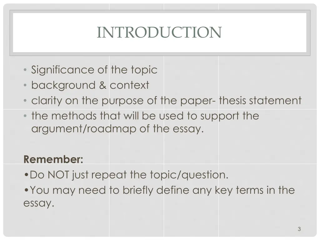 introduction