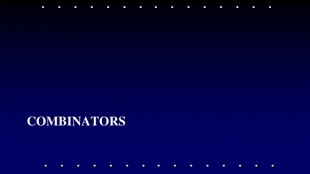 combinators