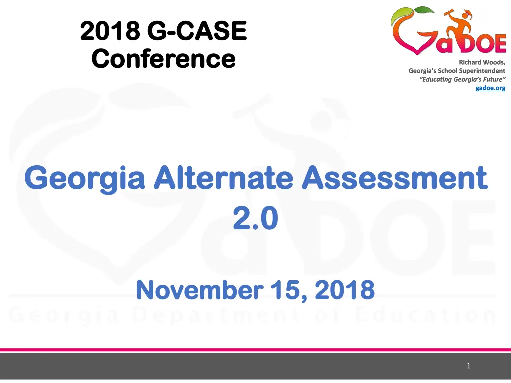 2018 g 2018 g case conference conference