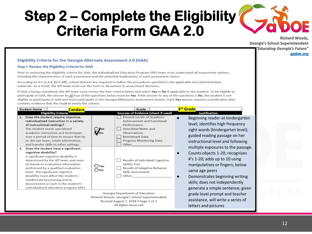 step 2 step 2 complete the eligibility complete 1