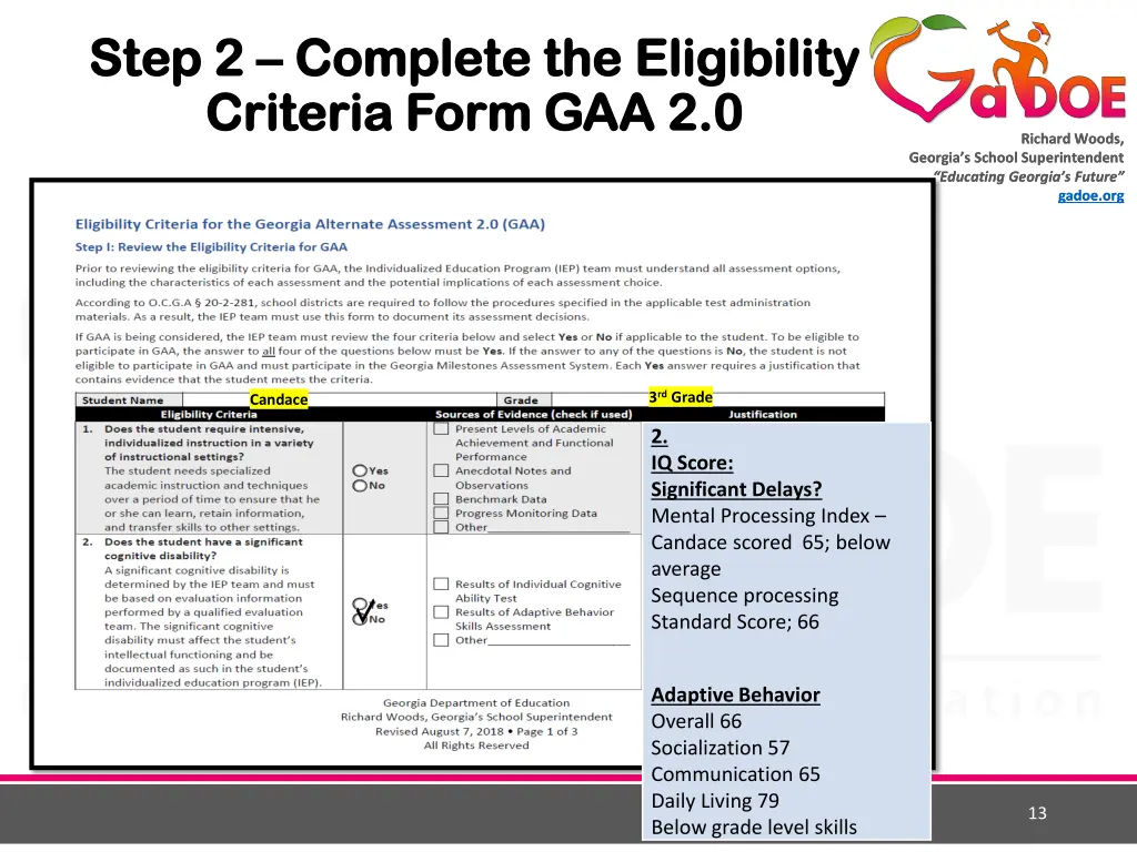 step 2 step 2 complete the eligibility complete 2