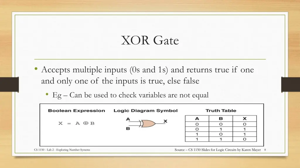 xor gate