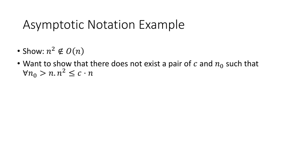 asymptotic notation example 4