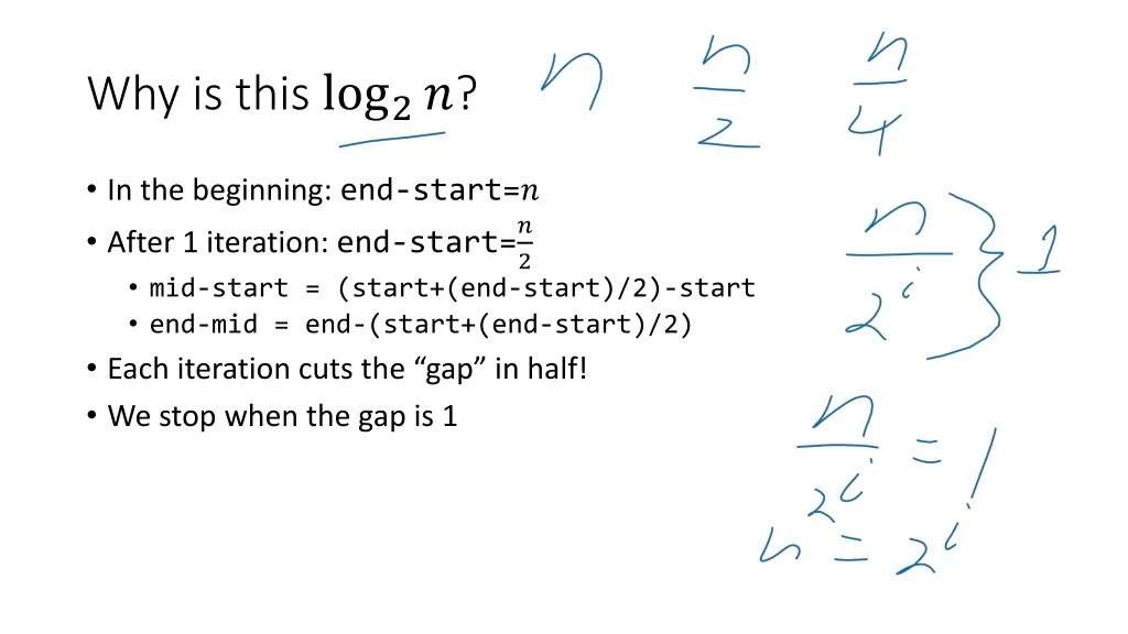 why is this log 2