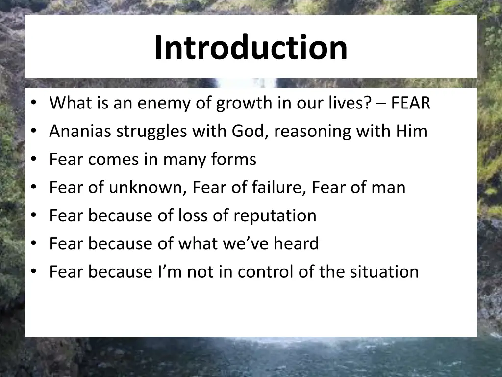introduction