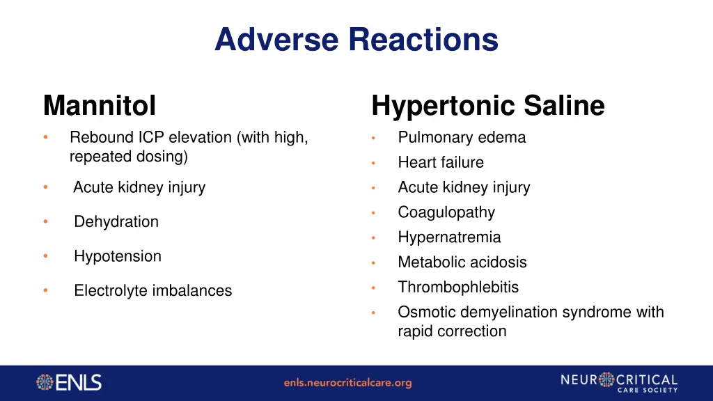 adverse reactions