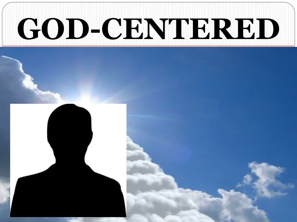 god centered