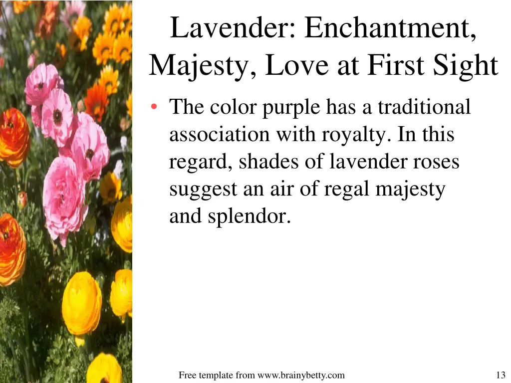 lavender enchantment majesty love at first sight