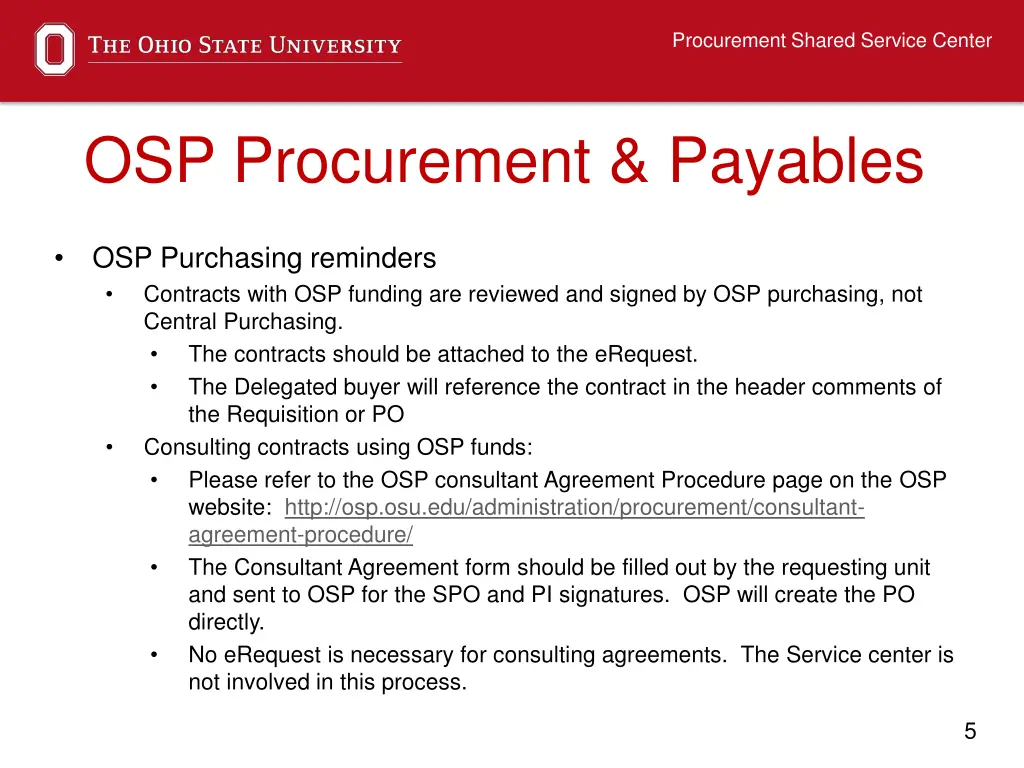 procurement shared service center 4