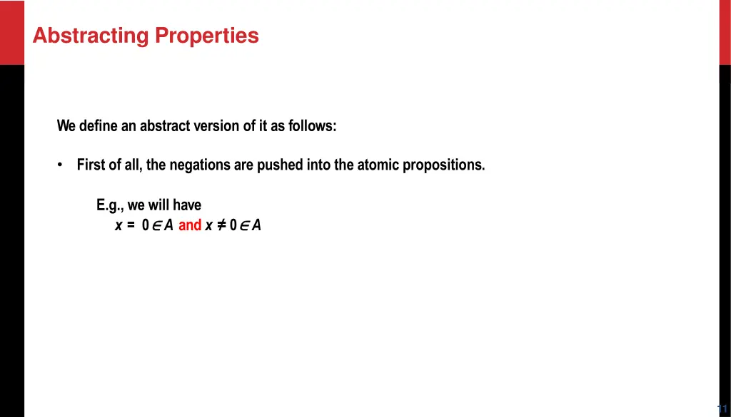 abstracting properties 1