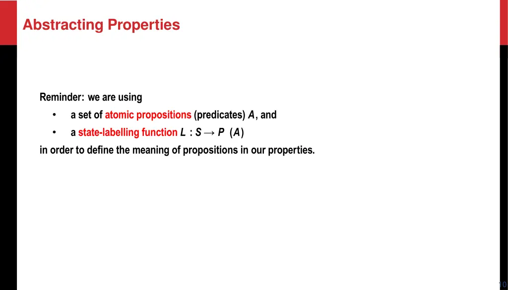abstracting properties