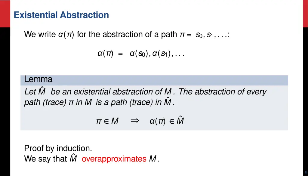 existential abstraction 2
