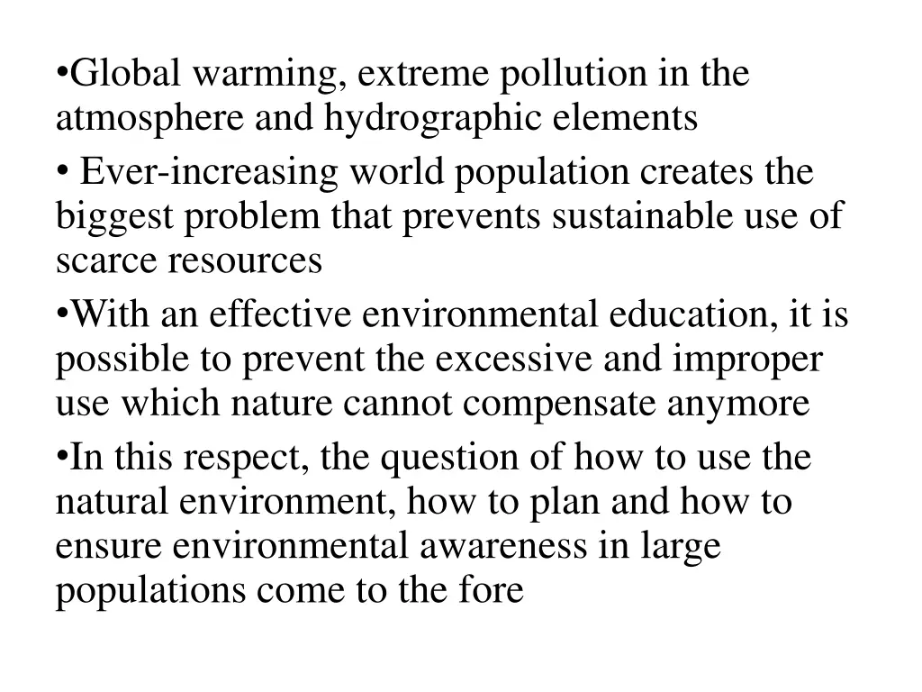 global warming extreme pollution