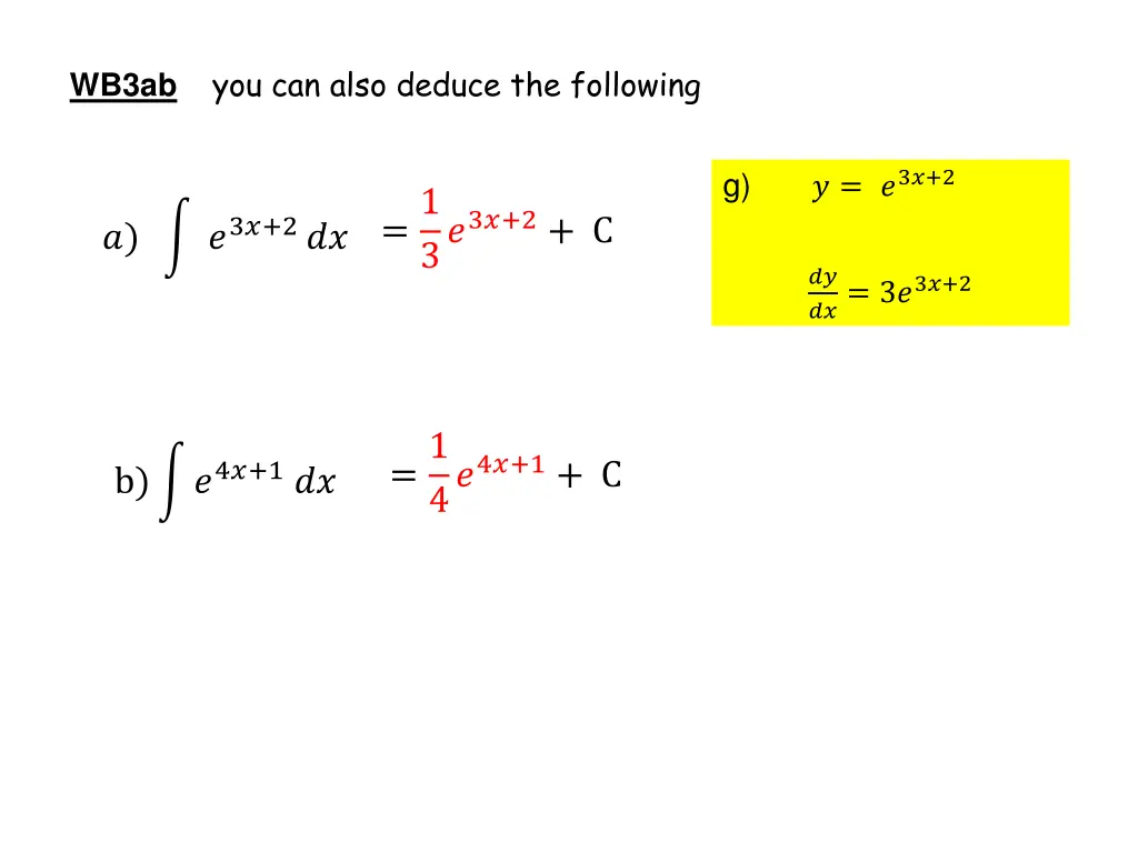 wb3ab you can also deduce the following