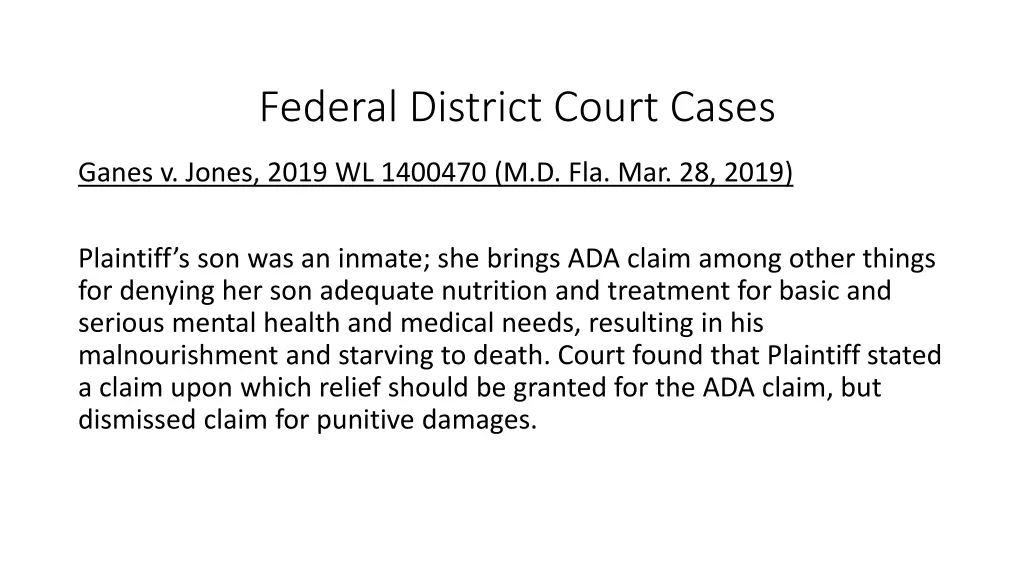 federal district court cases 3