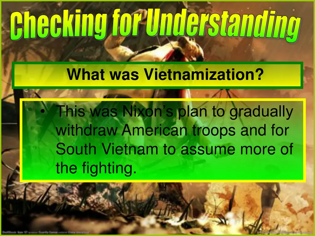checking for understanding 2