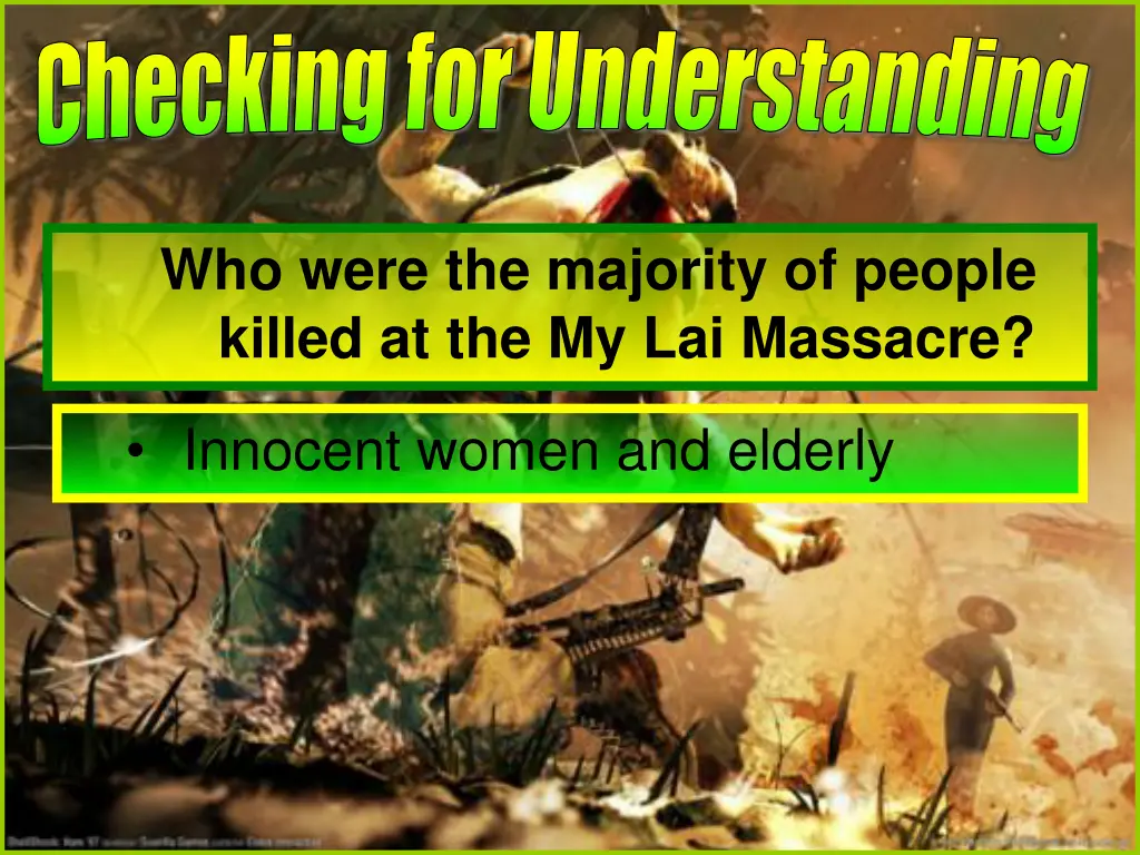 checking for understanding 4