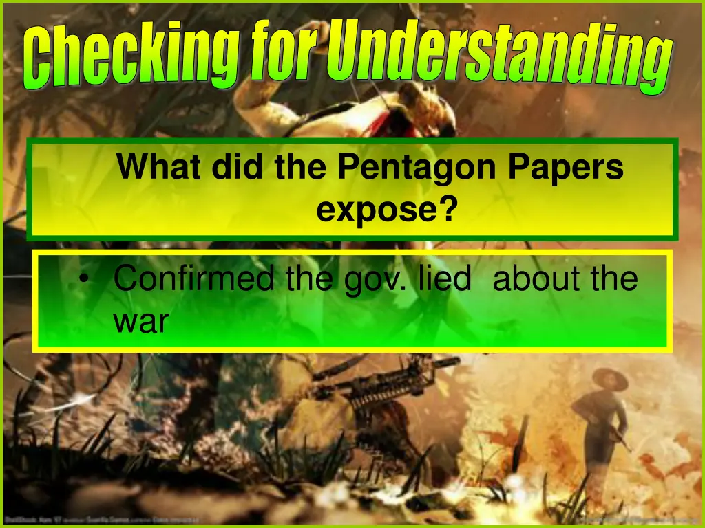 checking for understanding 5