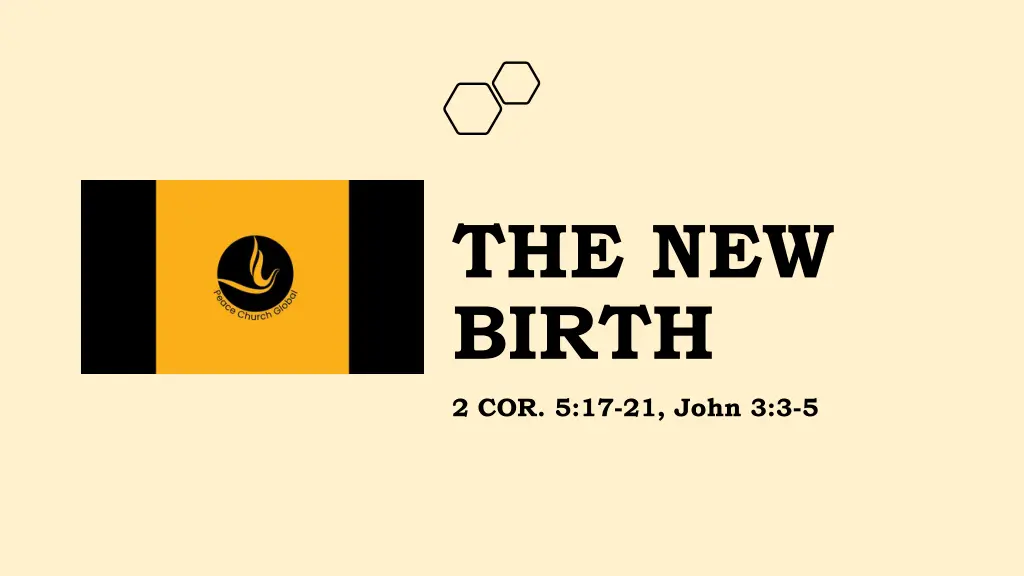 the new birth