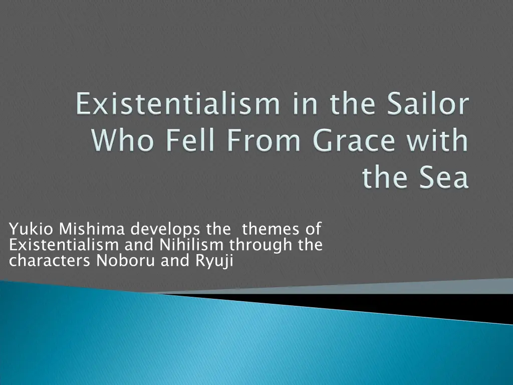 yukio mishima develops the themes