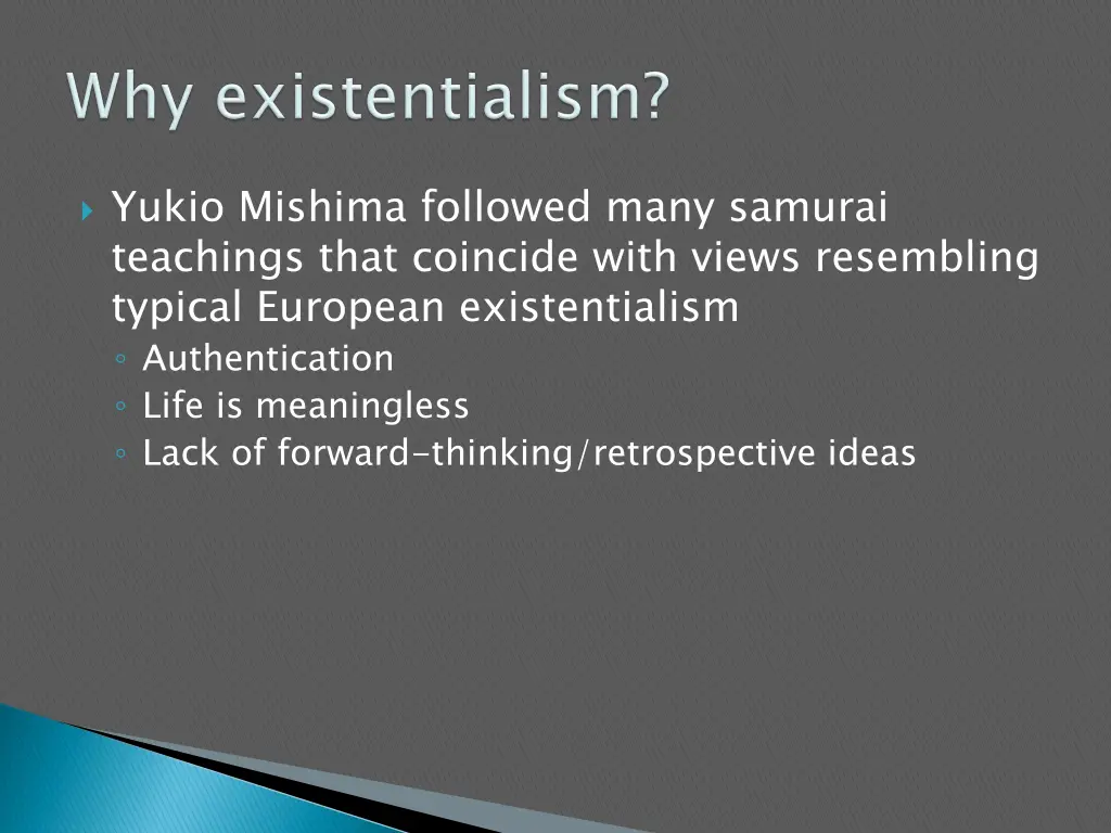 yukio mishima followed many samurai teachings