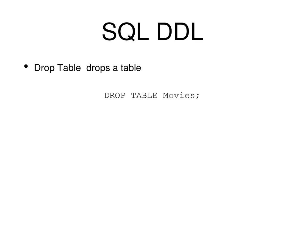 sql ddl 7